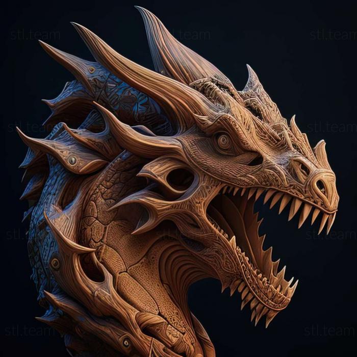 3D модель Драконикс (STL)